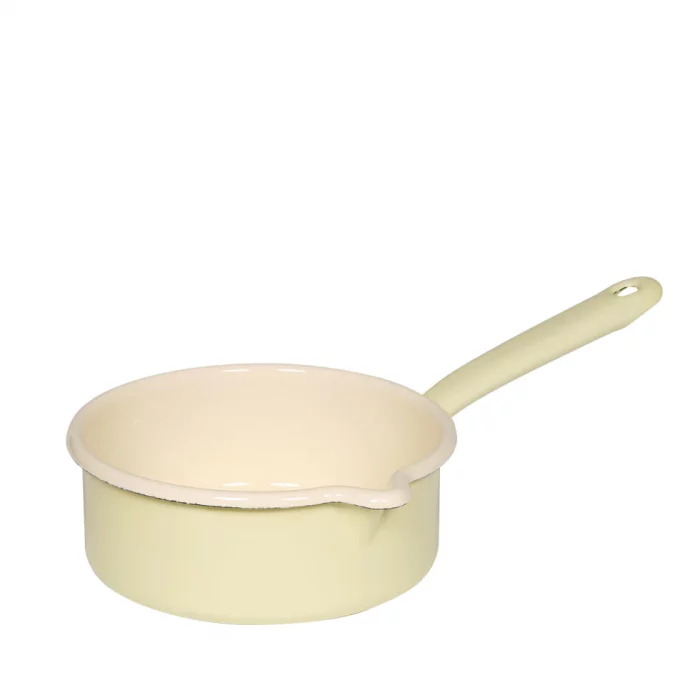 casserole en email jaune