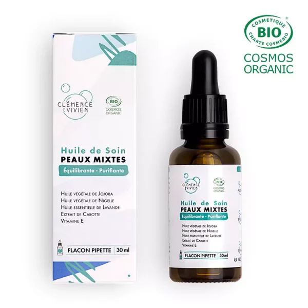 Huile peau mixte