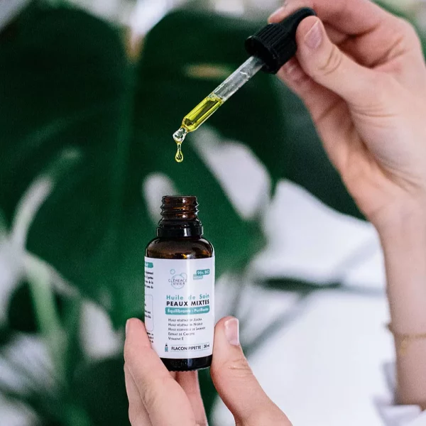 huile peaux mixtes