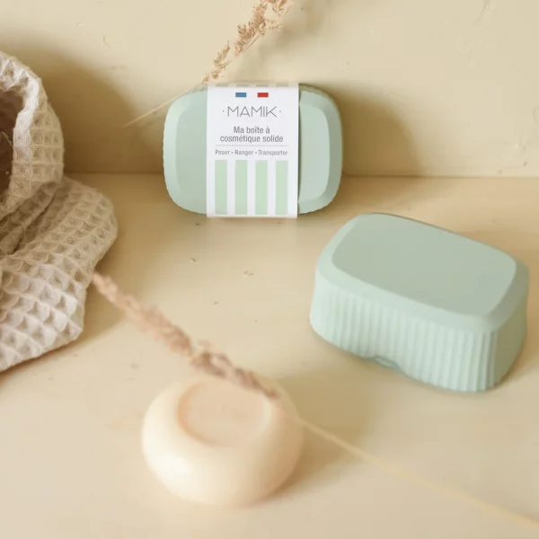 boite à savon verte