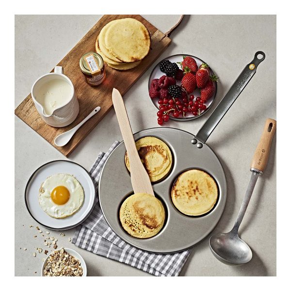 poele à blinis en acier De Buyer