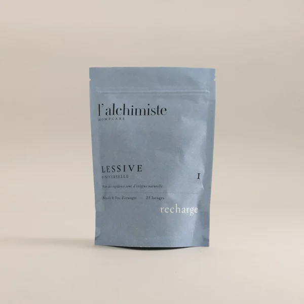 recharge lessive poudre oranger