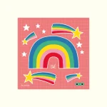 Sticker réfléchissant arc en ciel par Rainette