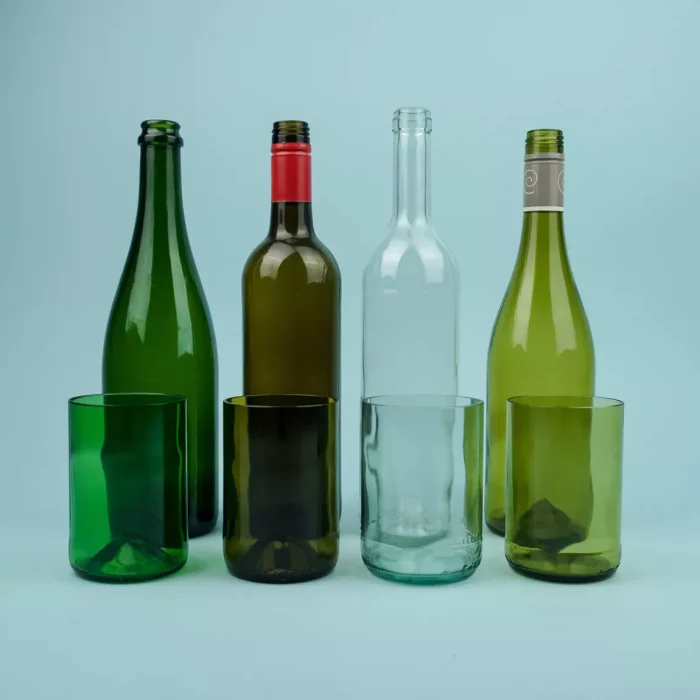 verres et bouteilles
