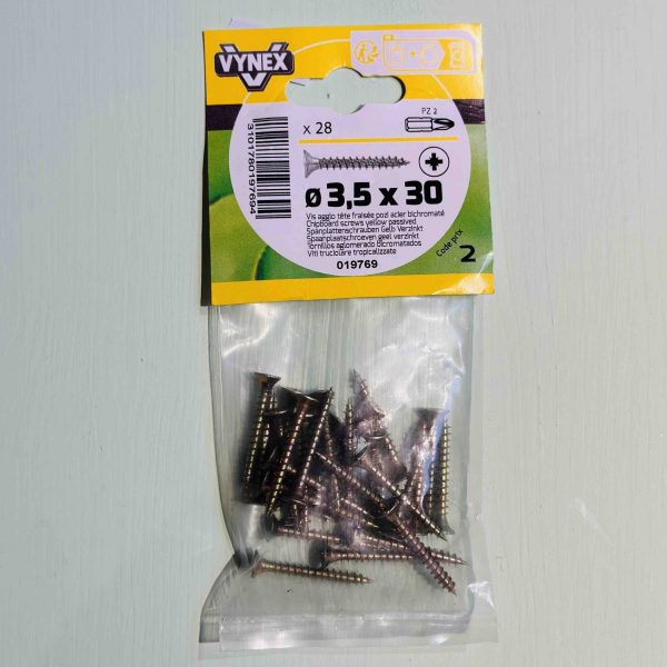 vis Agglo TF POZI Ø3.5X30 mm
