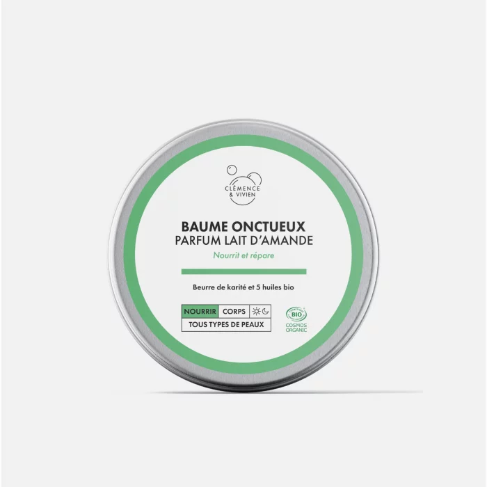 Baume réparateur bio amande de Clémence & Vivien