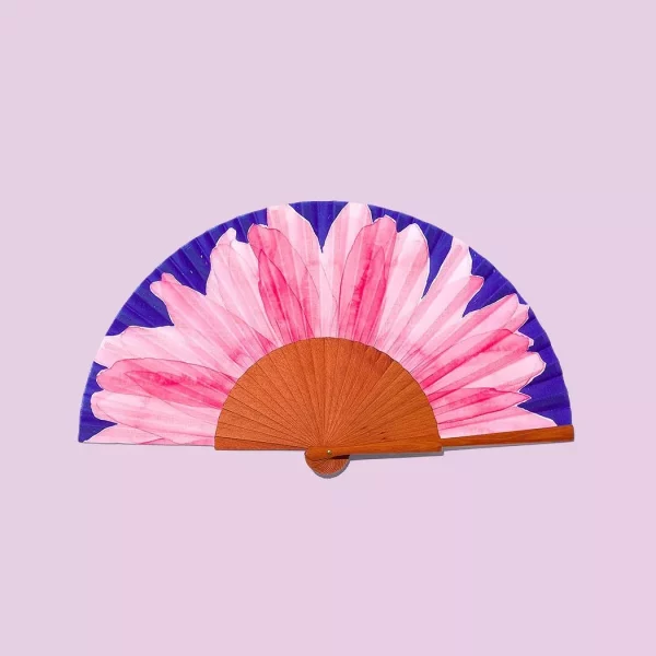 eventail-fait-main-pink-power