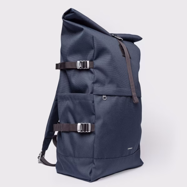 Sac à dos Icon L Sandqvist imperméable et recyclé bleu marine