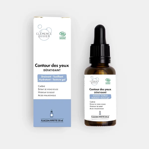 contour des yeux défatiguant bio clémence & vivien