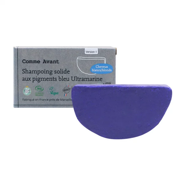 shampoing solide cheveux blancs gris blonds