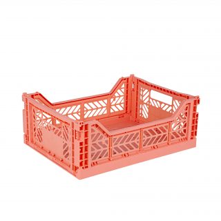 caisse de rangement moyenne saumon