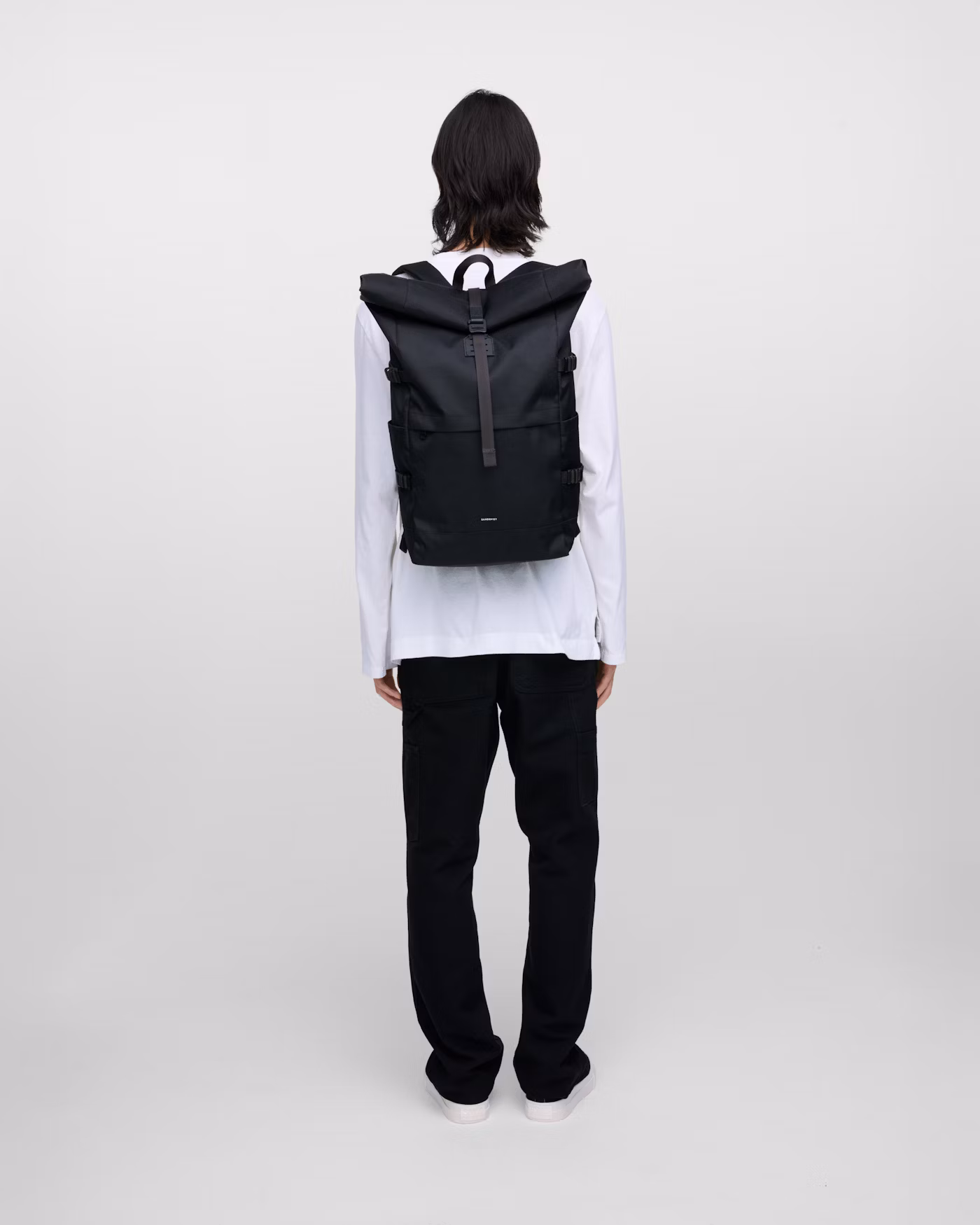 sac à dos Rolltop L Sandqvist noir