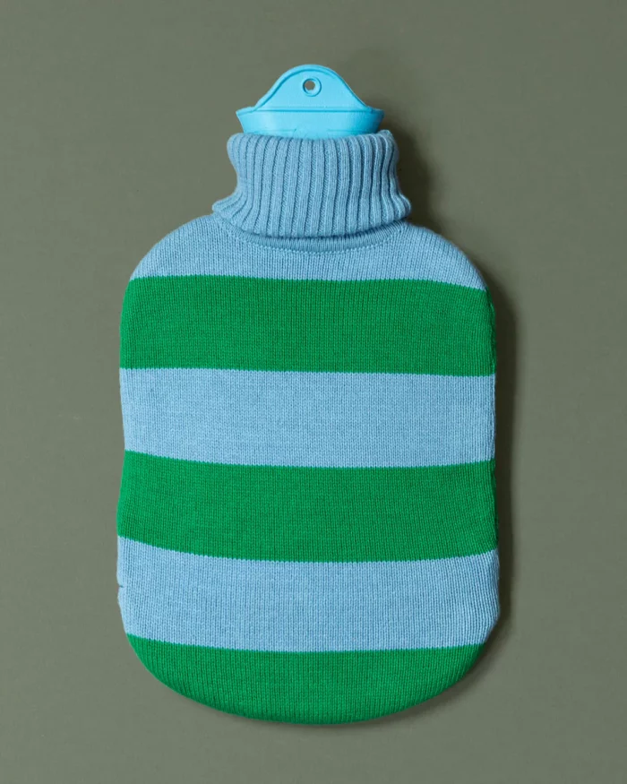 bouillotte déhoussable bleu ciel vert Suite 702
