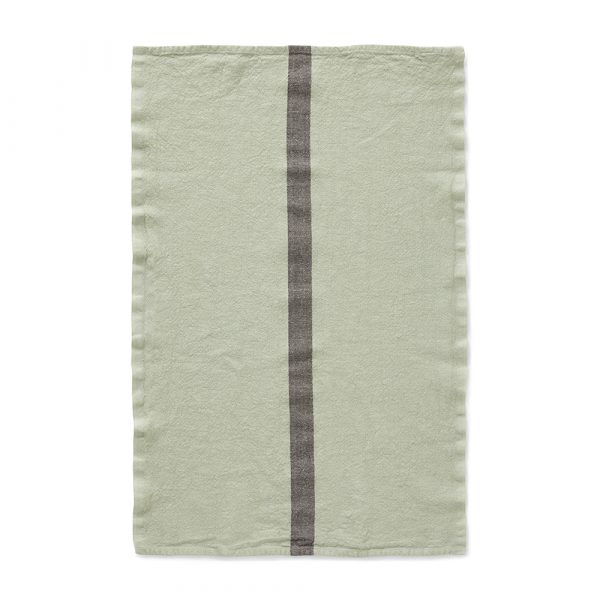 torchon lin Charvet pistache