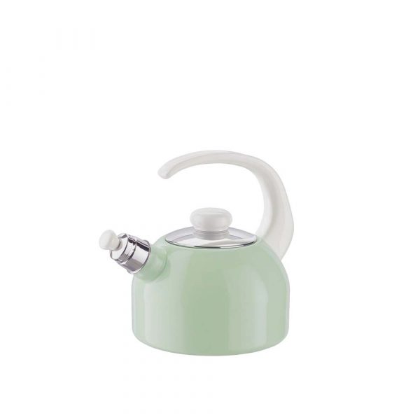 bouilloire sifflante verte