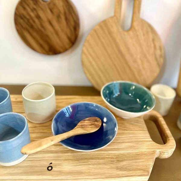 cuillère à café en olivier