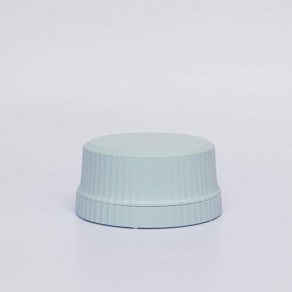 boite savon ronde mamik gris bleuté