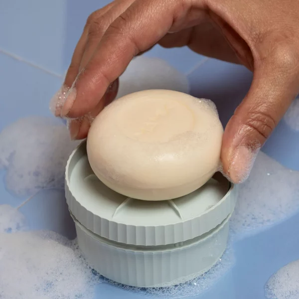 boite savon ronde mamik verte