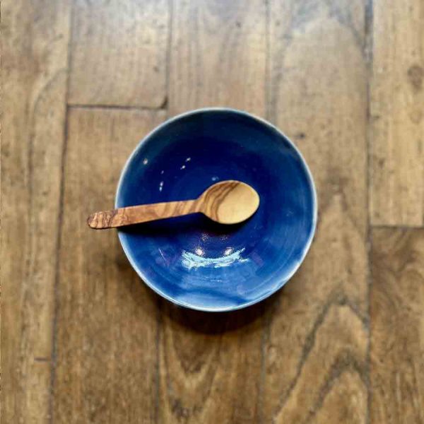 petite cuillère bois olivier