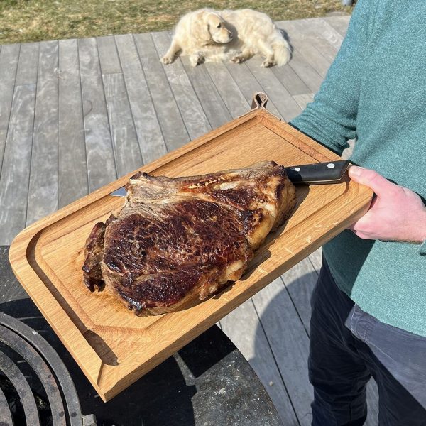 planche viande en chêne kopo