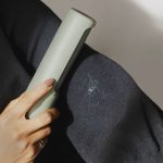 brosse à vêtements anti poils steamery vert