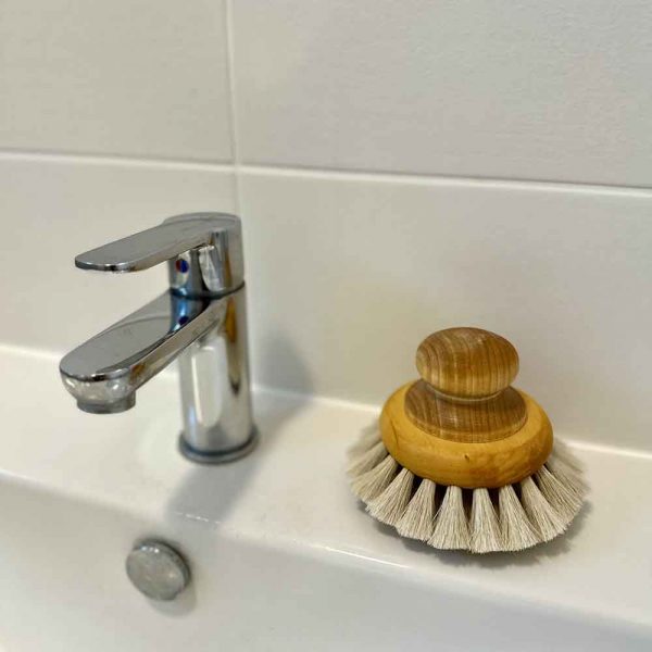 brosse ronde de douche iris hantverk