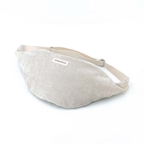 banane velours côtelé XL ecru Homonoia