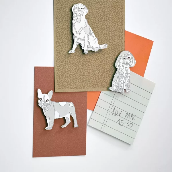 Magnet chiens tout simplement