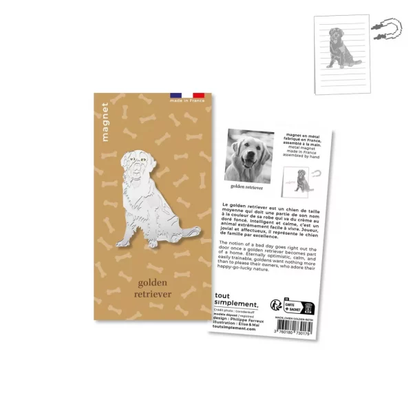 magnet golden retriever