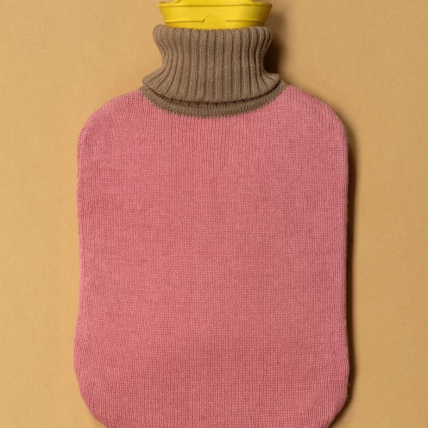 bouillotte déhoussable rose en coton bio Suite702