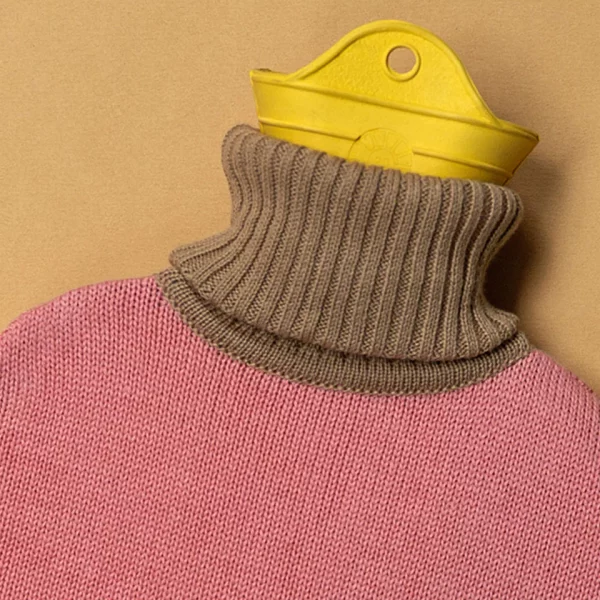 bouillotte déhoussable rose en coton bio Suite702