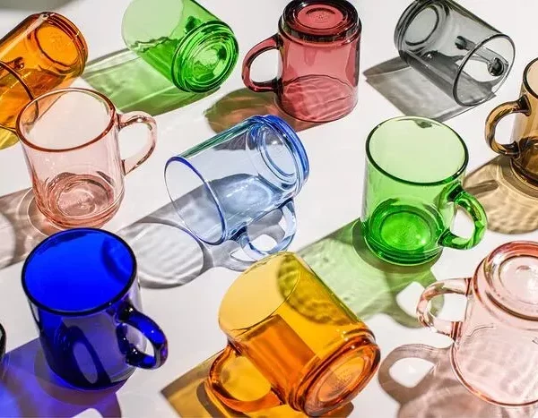 lot de 6 mugs versailles de Duralex en 6 couleurs