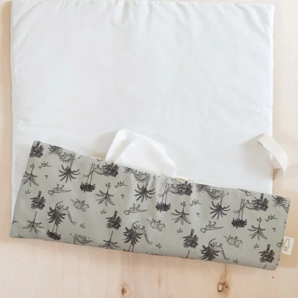 matelas de change de voyage pour bébé en coton par Milinane