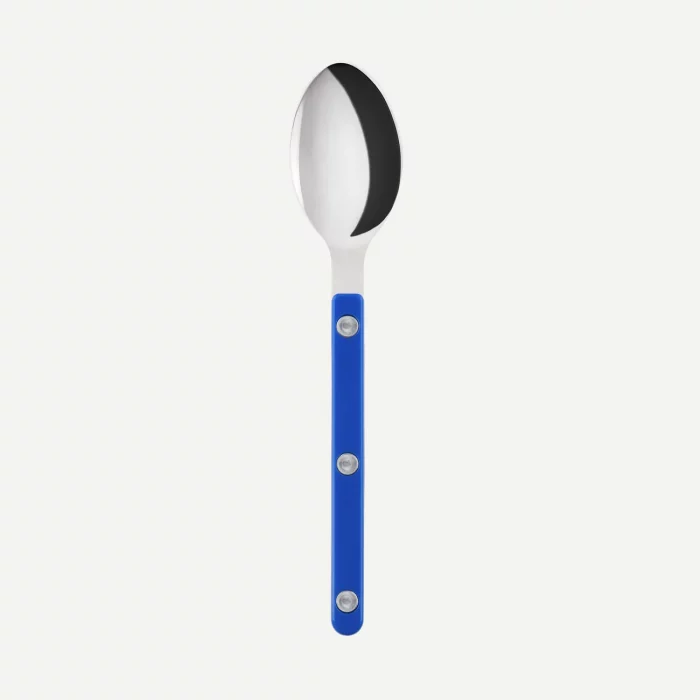 petite cuillère bleu outremer Sabre collection bistrot fabriquée en France