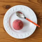 Petite cuillère Sabre Bistrot couleur orange - fabriquée en France