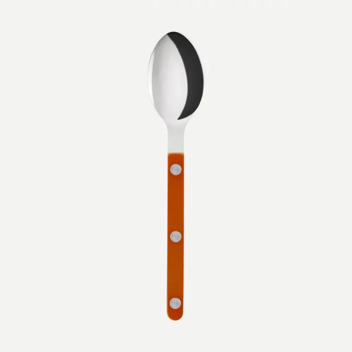 Petite cuillère Sabre Bistrot couleur orange - fabriquée en France