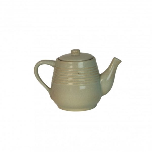 théière en céramique verte de chez Mos Portugal
