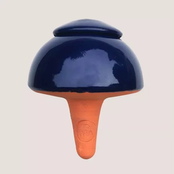 oya en céramique pour arroser les plantes. 20cl. Couleur bleu par Le Vivant