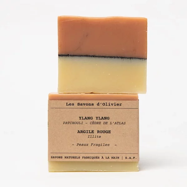 savon saponifié à froid yang yang & patchouli - les savons d'olivier