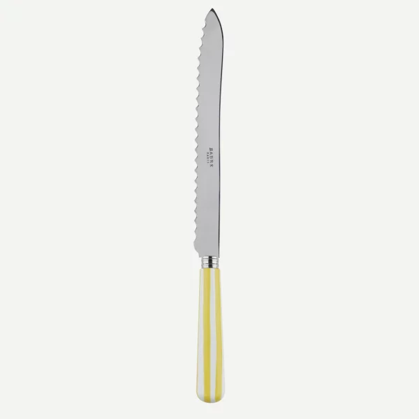 couteau à pain transat Sabre jaune