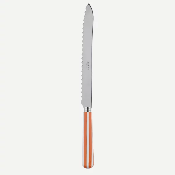 couteau à pain transat Sabre orange