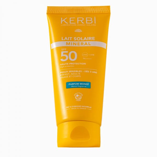 crème solaire SPF50 monoi 100gr Kerbi