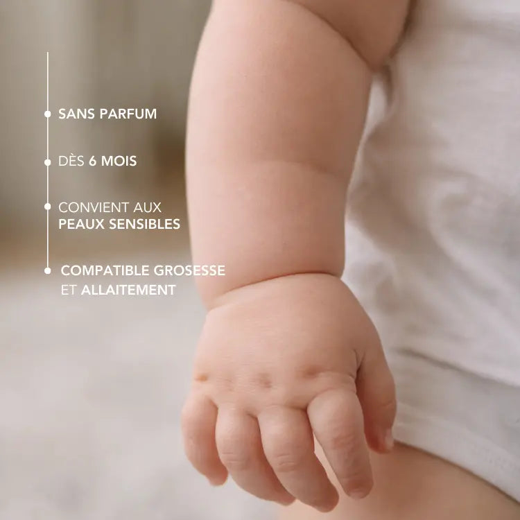 lait-solaire-mineral-enfant-bebe-peaux-sensibles-sans-parfum.webp crème solaire SPF50 sans parfum 150gr Kerbi