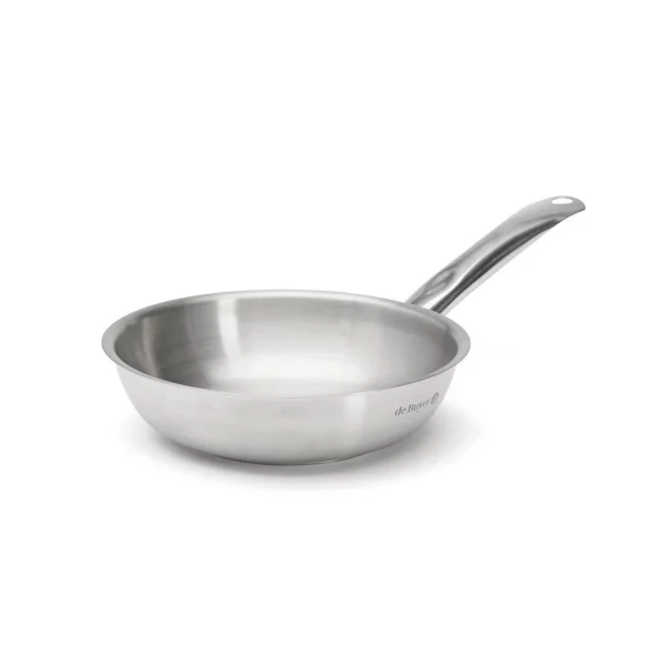 Poele en inox 20 cm de la gamme prim appety De Buyer