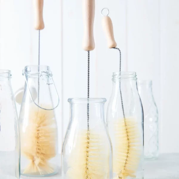 goupillon 30cm bouteille biberon - Redecker