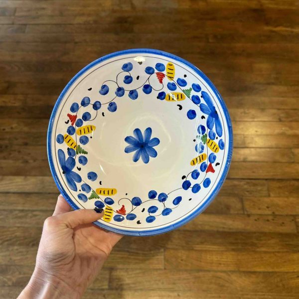 assiette creuse italienne Molleni Capri