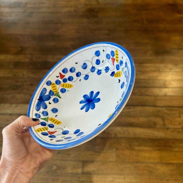 assiette creuse italienne Molleni Capri