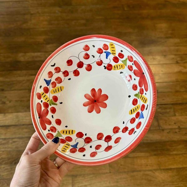 assiette creuse italienne Molleni Sorrento