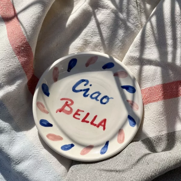 Assiette en céramique Ciao Bella Kult