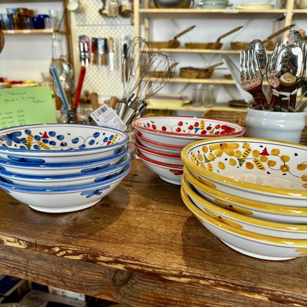 assiettes creuses italienne Molleni